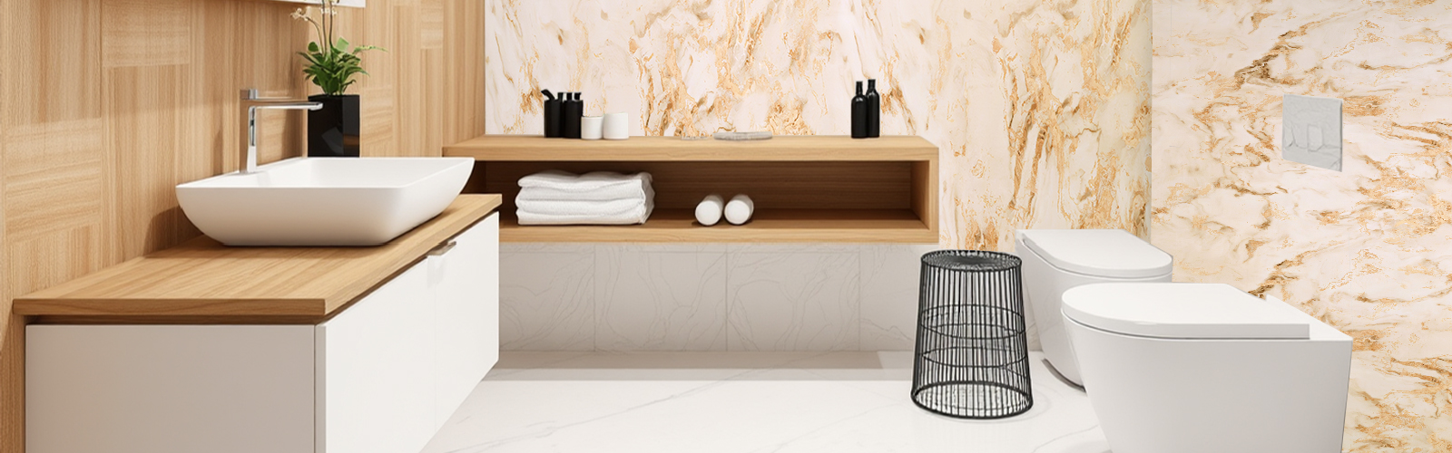 luxury laminate bathroom design