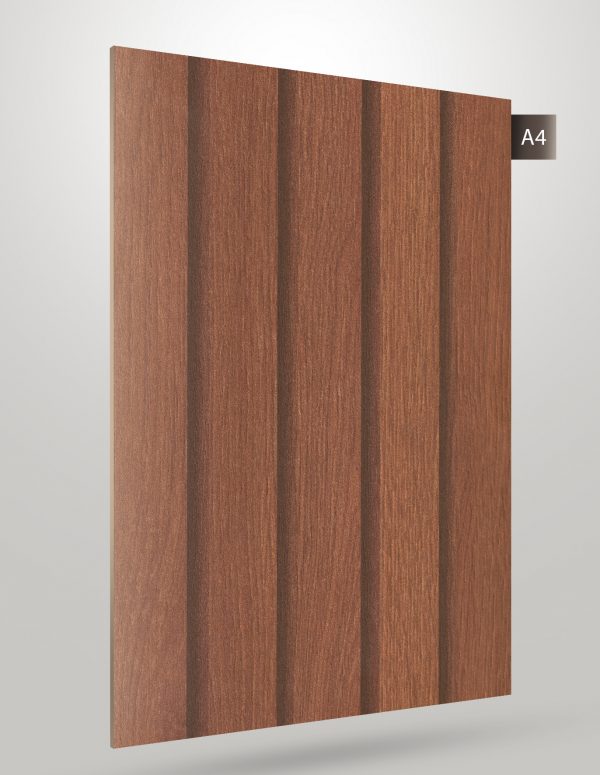 Dark brown laminate