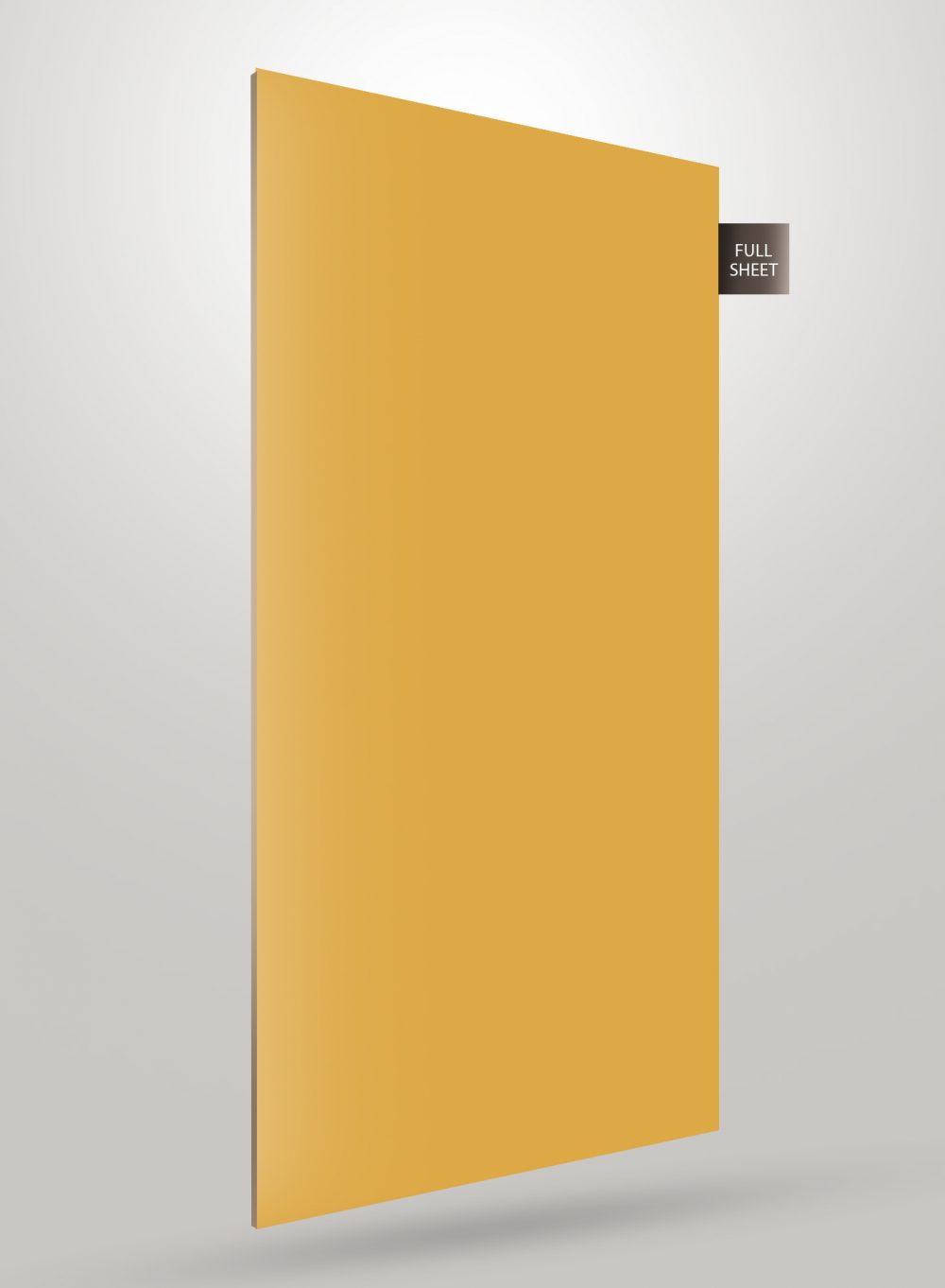 Yellow crystal laminate