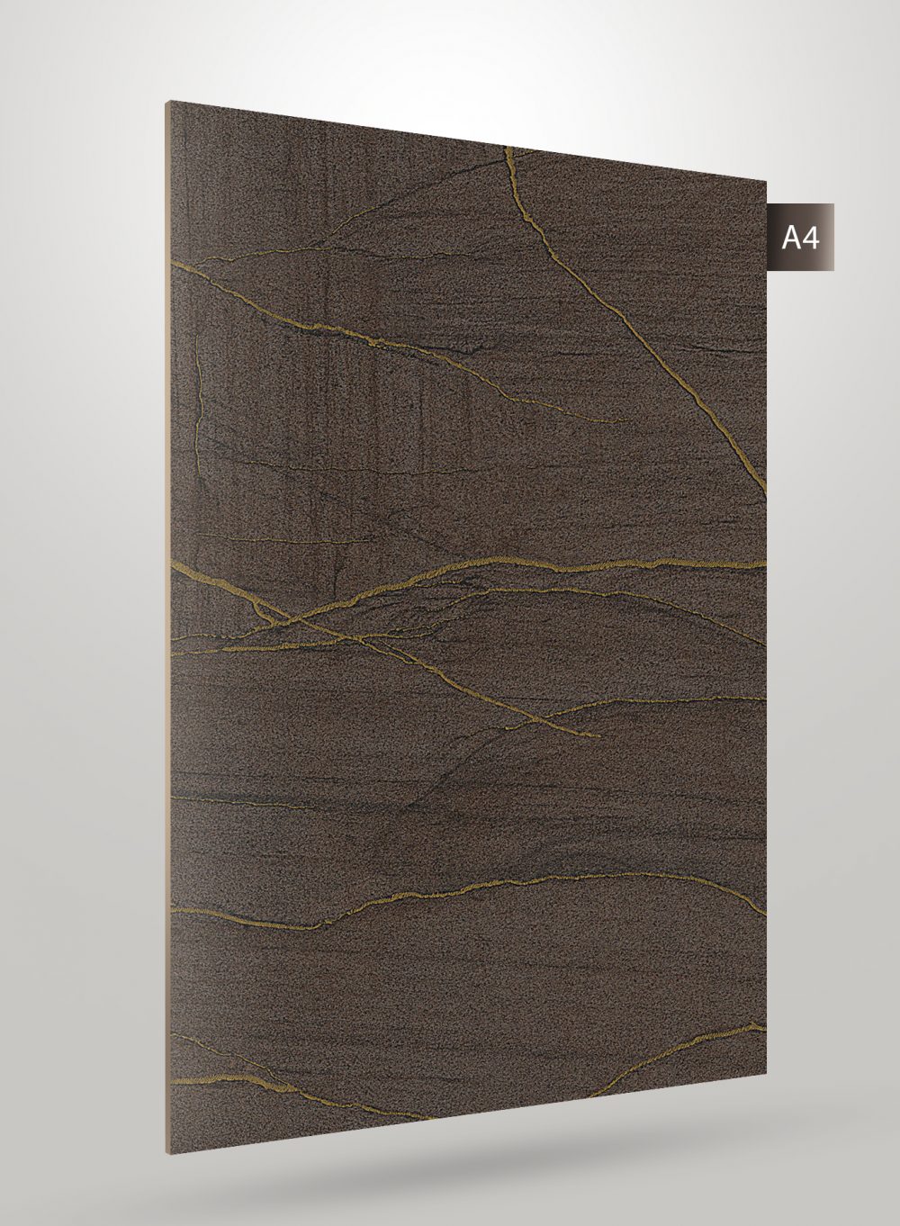 Dark brown laminate