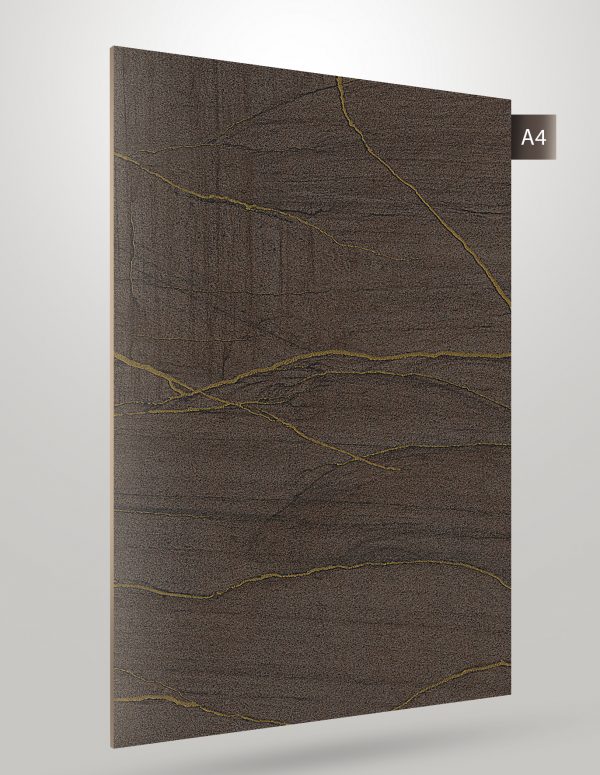 Dark brown laminate