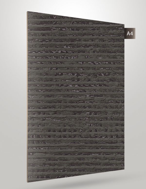 black and grey textured laminate