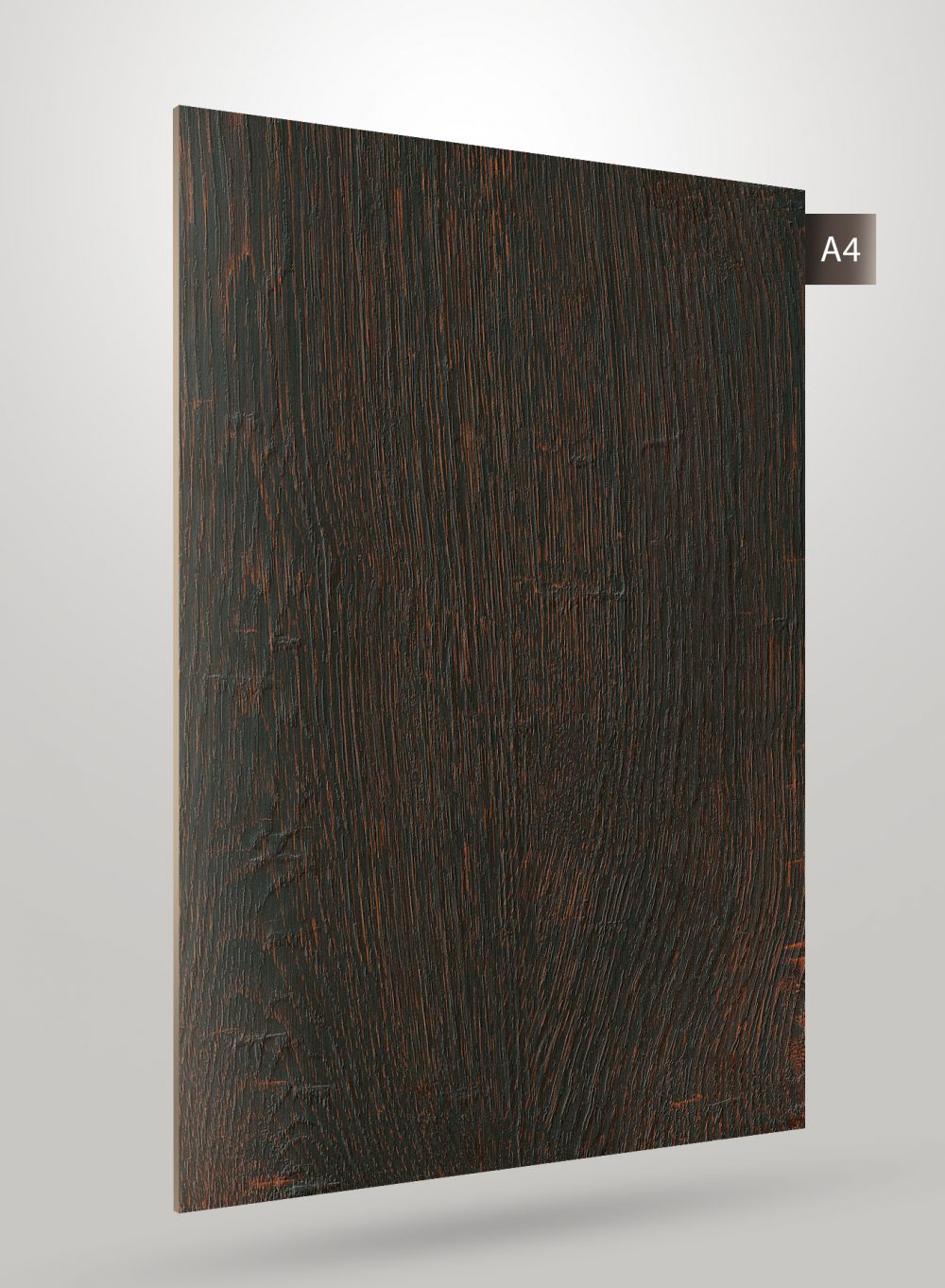 Dark brown laminate