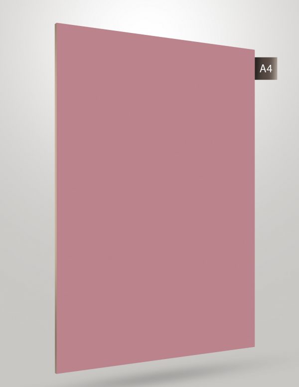 Pink laminate