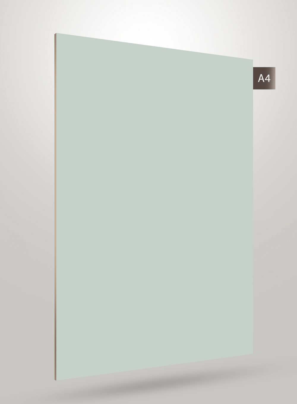 Blue crystal laminate