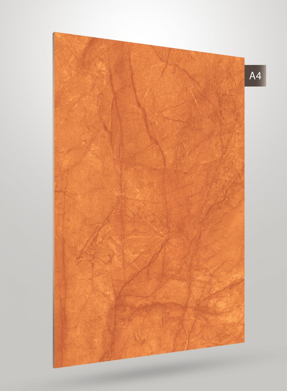 orange laminate sheet