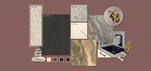 Combining Stone Laminates with Wood: A Modern Rustic Design Trend