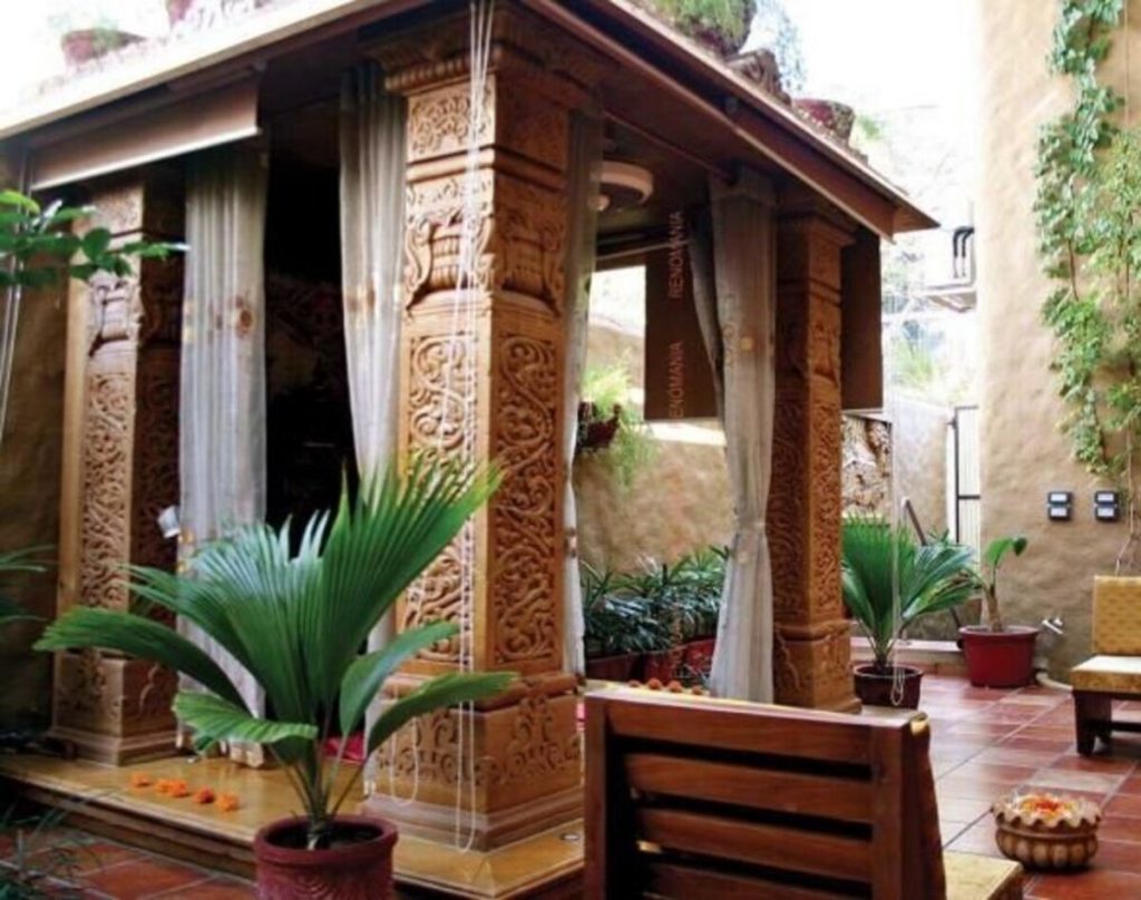 Nature Inspired Sanctuaries Pooja Room