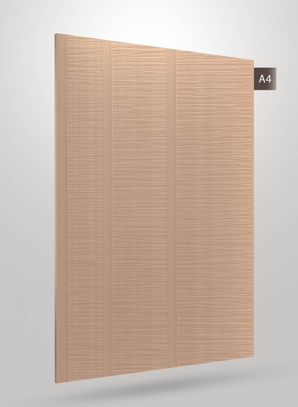 Pink crystal laminate