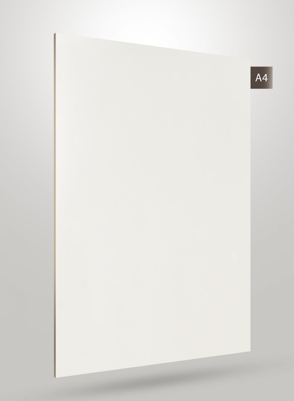white laminate sheet
