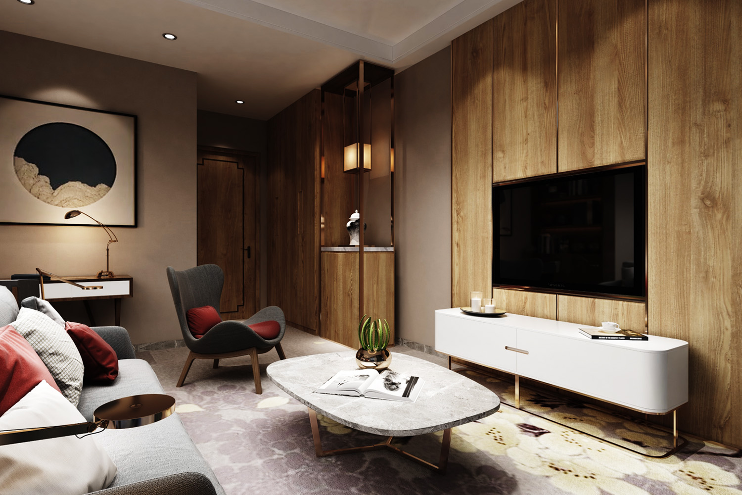best laminate for wooden laminate tv unit design