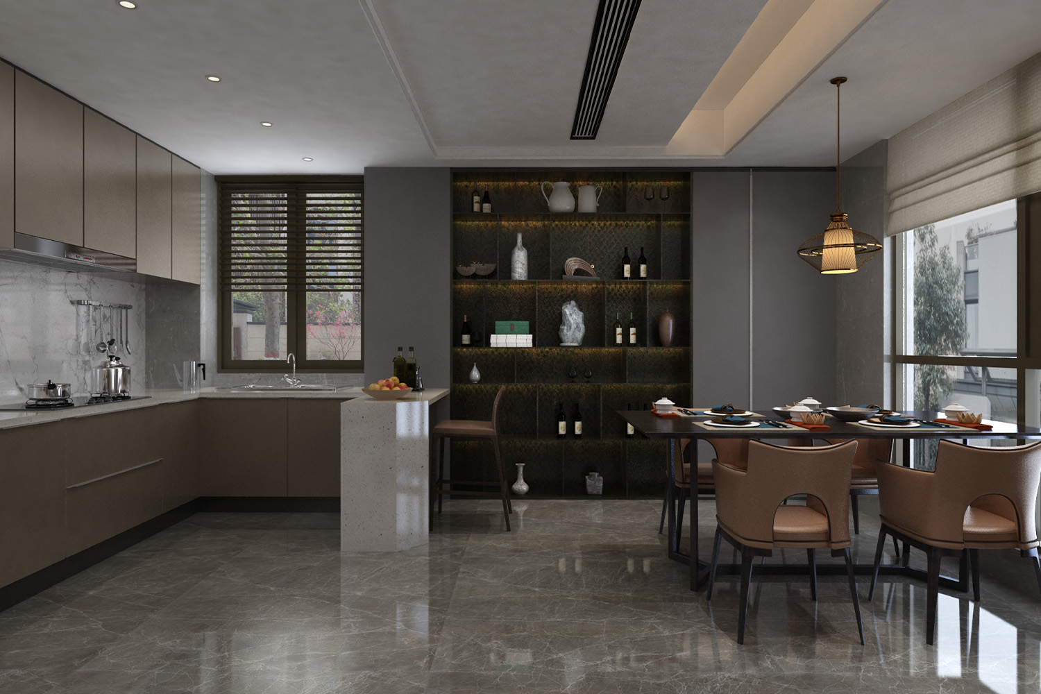 premium kitchen cabinet design