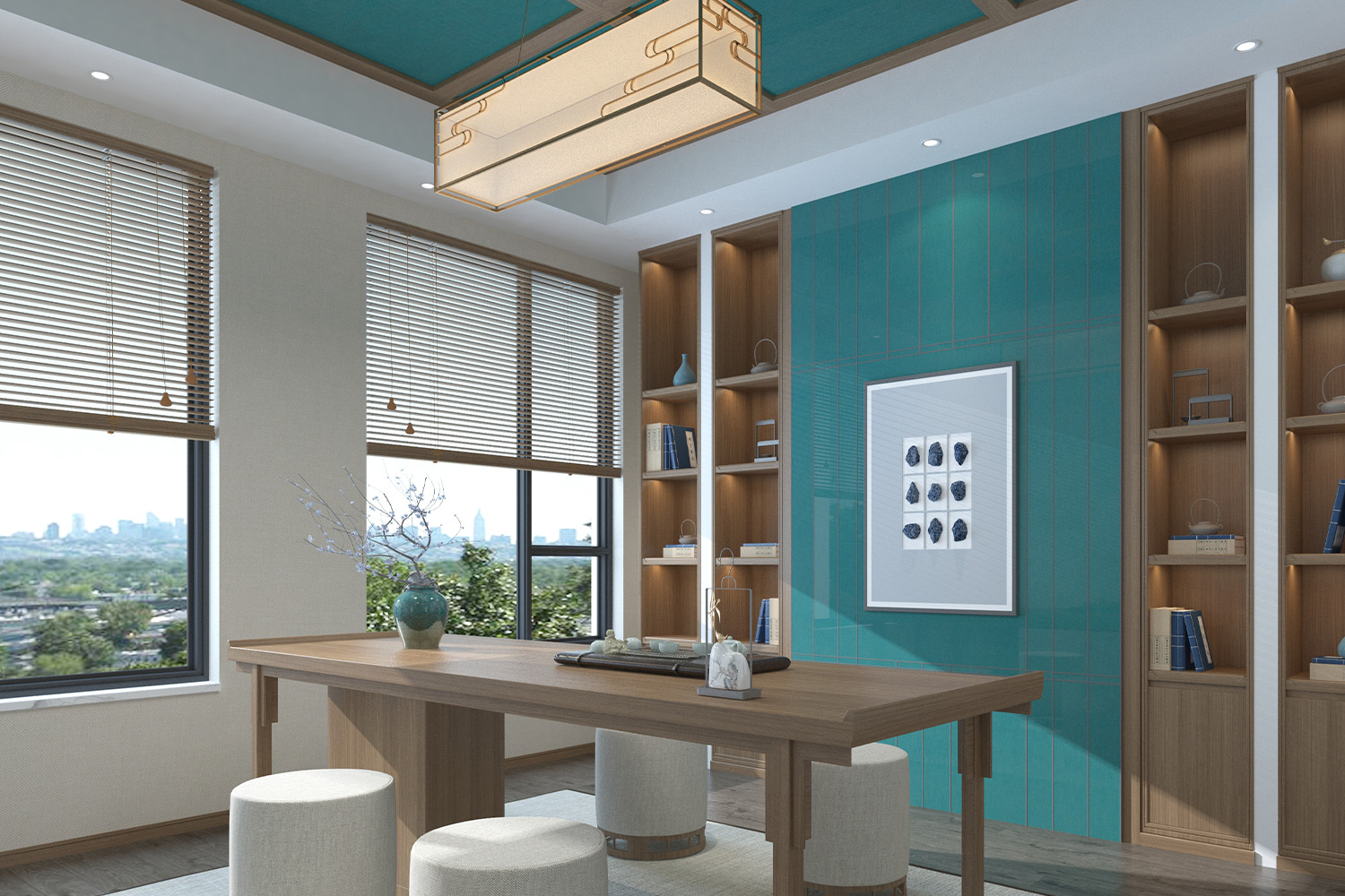 Fluted laminates for shelf design