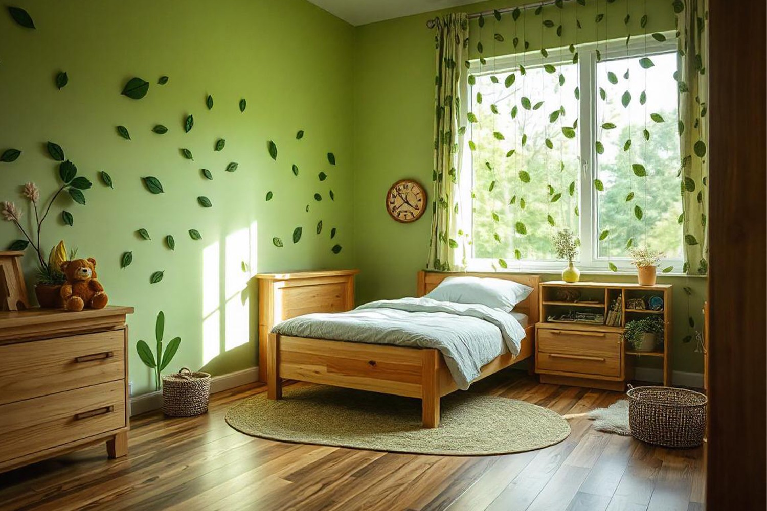 Wood laminates for kids bedroom design