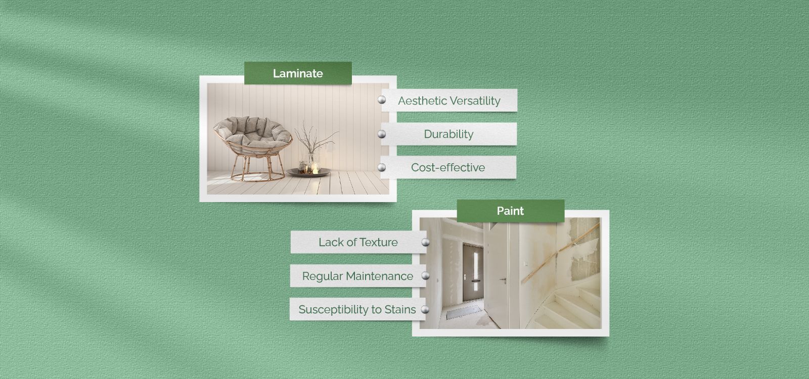 Laminates vs. Paint: Which Is the Best Choice for Your Interiors?