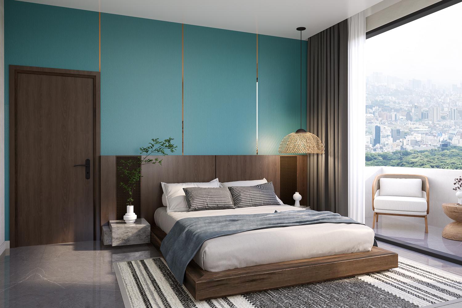 Modern Bedroom Door Designs in Frosted Glass and Minimalist Black