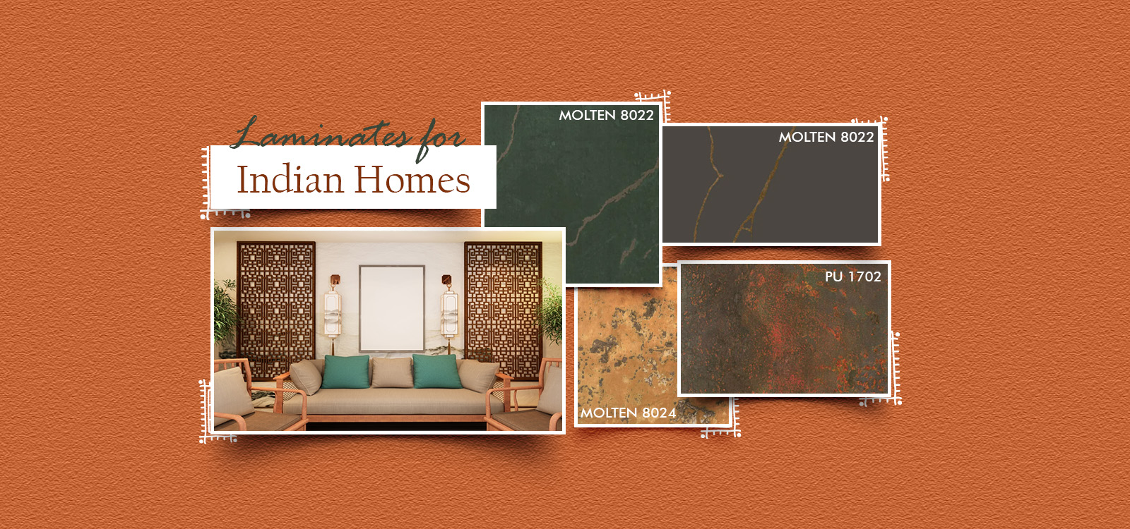 Solid colour laminate for modern home interiors