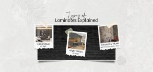 Types of Laminates Explained: Decorative, High-Gloss, Exterior & More