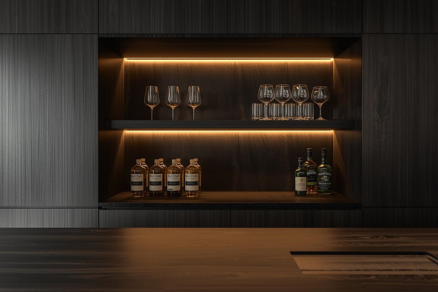 Modern Mini Bar Design for Stylish Homes