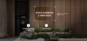 Post-Forming Laminates: Curved Edges & Seamless Furniture Design