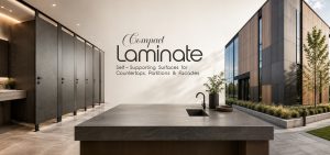 Compact Laminates: Self-Supporting Surfaces for Countertops, Partitions & Facades
