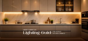 Under-Cabinet LED Lighting Guide for Acrylic Kitchen Cabinets
