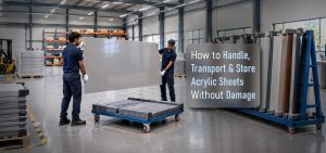 How to Handle, Transport & Store Acrylic Sheets Without Damage