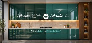 Back-Painted Glass vs Acrylic Sheet: Which Is Better for Kitchen Cabinets?